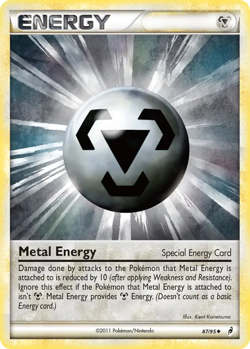 Metal Energy (87/95) [HeartGold & SoulSilver: Call of Legends] - Pokemon Single
