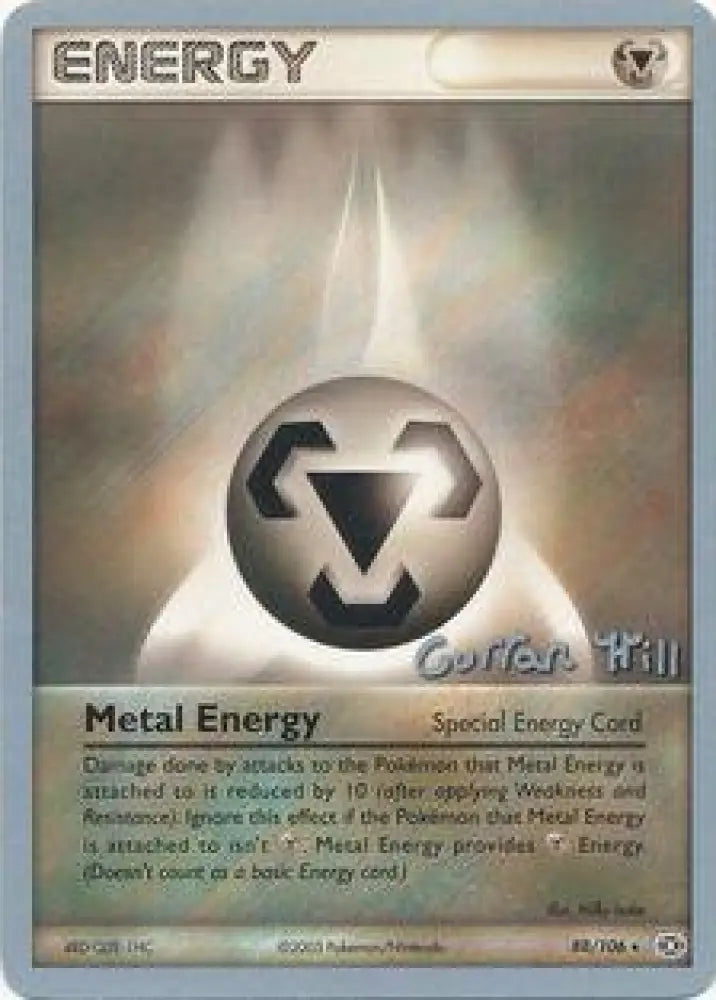 Metal Energy (88/106) (Bright Aura - Curran Hill’s) [World Championships 2005] - Pokemon Single