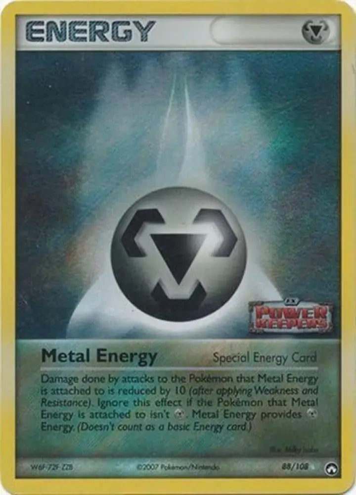 Metal Energy (88/108) (Stamped) [EX: Power Keepers] - Pokemon Single
