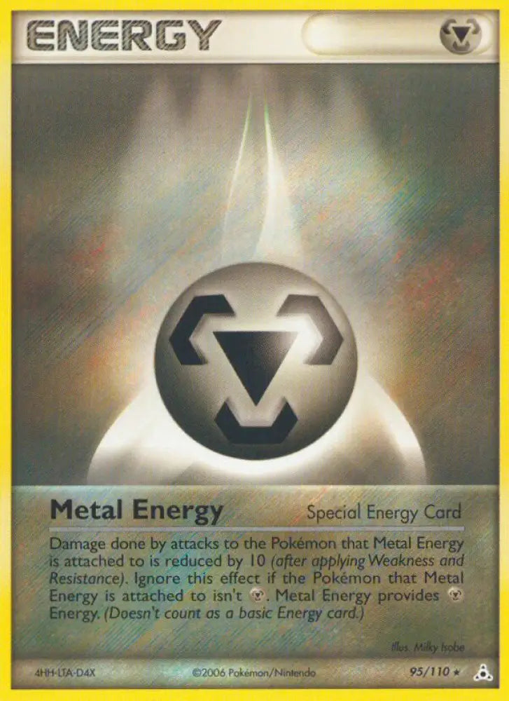 Metal Energy (95/110) [EX: Holon Phantoms] - Pokemon Single