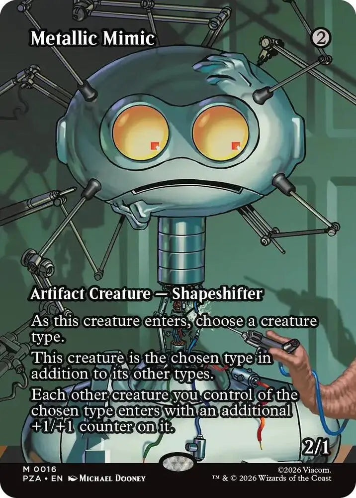 Metallic Mimic (Borderless) (16) [Teenage Mutant Ninja Turtles Eternal-Legal]