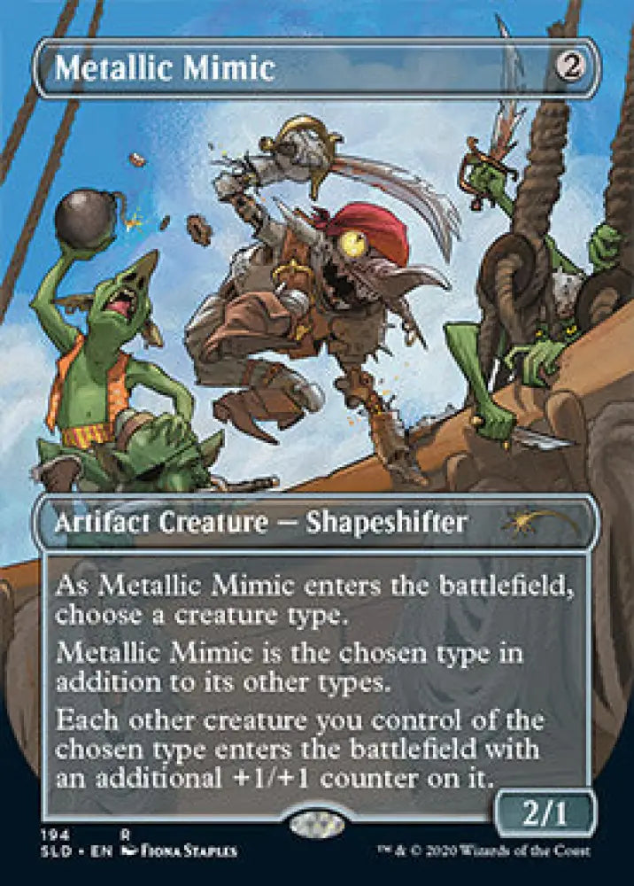 Metallic Mimic (Borderless) [Secret Lair Drop Series] - MTG Single