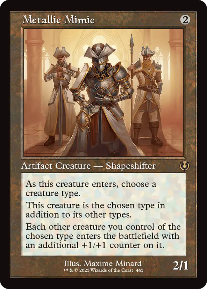 Metallic Mimic (Retro Frame) [Innistrad Remastered] - MTG Single
