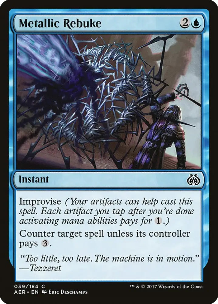 Metallic Rebuke [Aether Revolt] - MTG Single