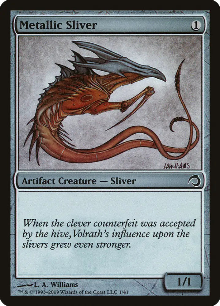 Metallic Sliver [Premium Deck Series: Slivers] - MTG Single