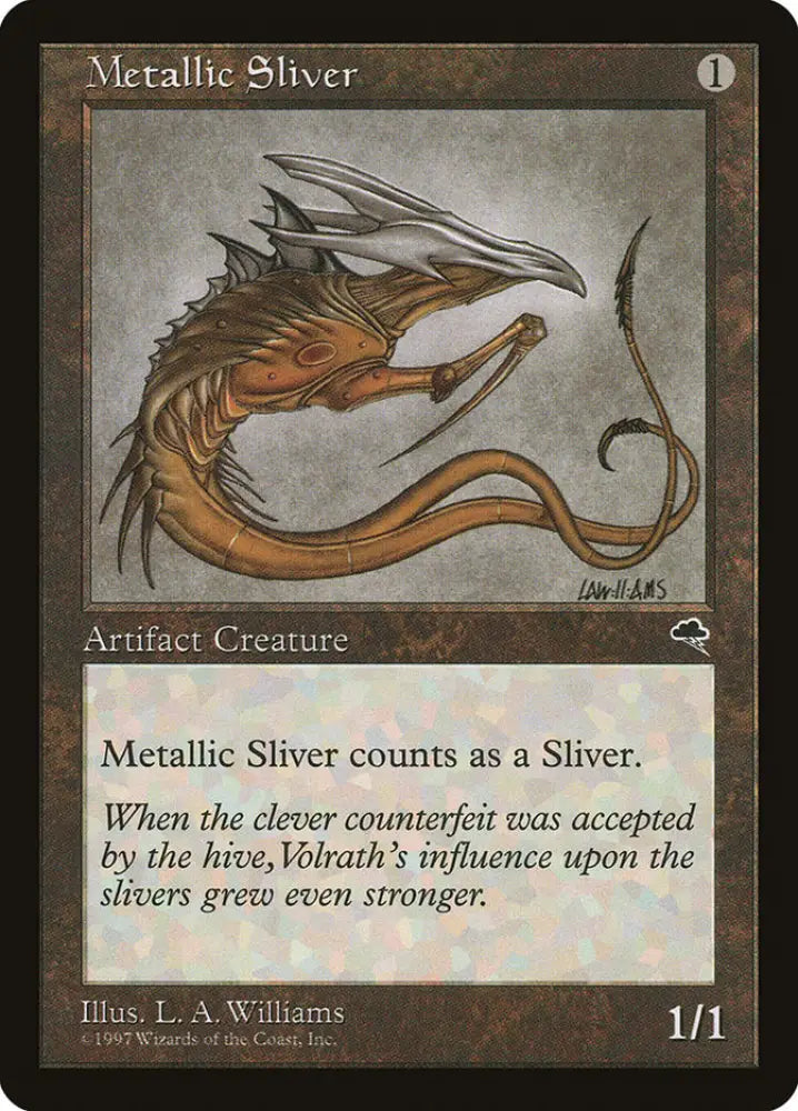 Metallic Sliver [Tempest] - MTG Single