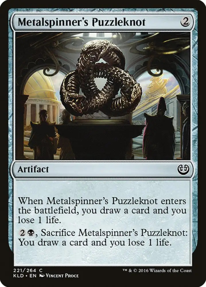 Metalspinner’s Puzzleknot [Kaladesh] - MTG Single