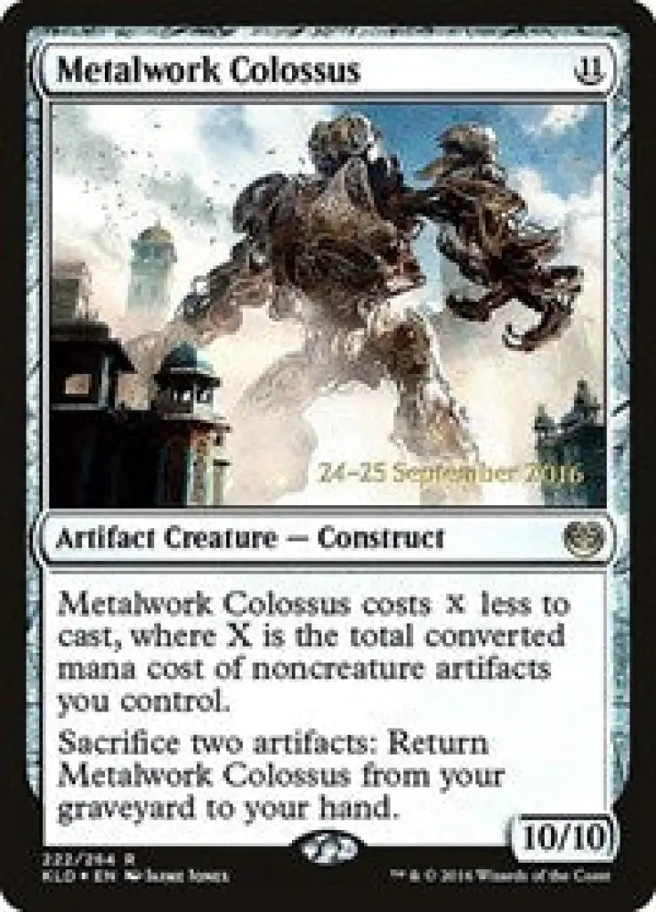 Metalwork Colossus (222) [Prerelease Cards]