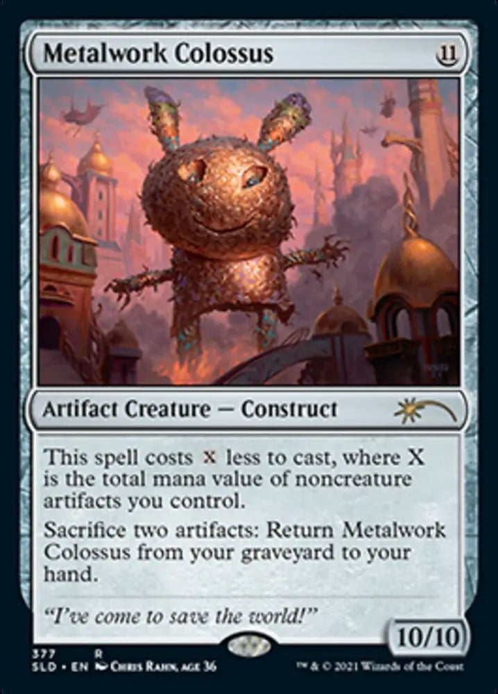 Metalwork Colossus (377) [Secret Lair Drop Series] - MTG Single