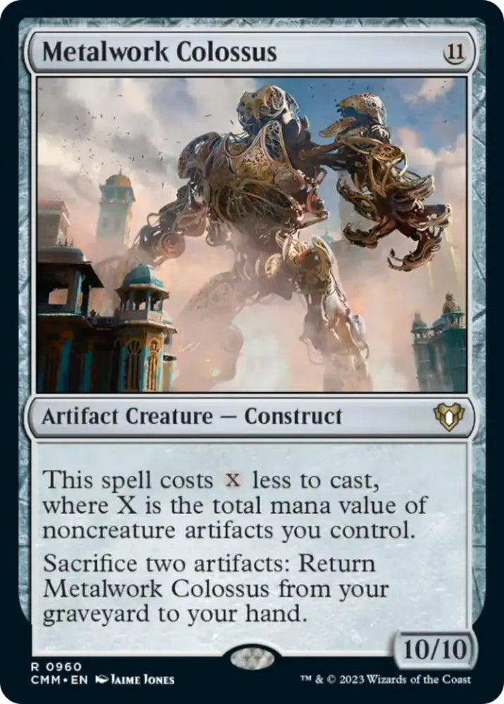 Metalwork Colossus [Commander Masters] - MTG Single