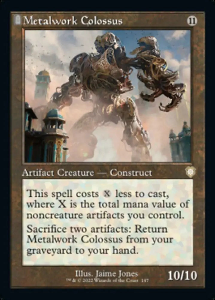 Metalwork Colossus (Retro) [The Brothers’ War Commander] - MTG Single