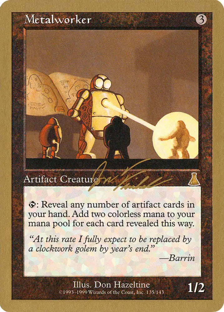Metalworker (Jon Finkel) [World Championship Decks 2000] - MTG Single