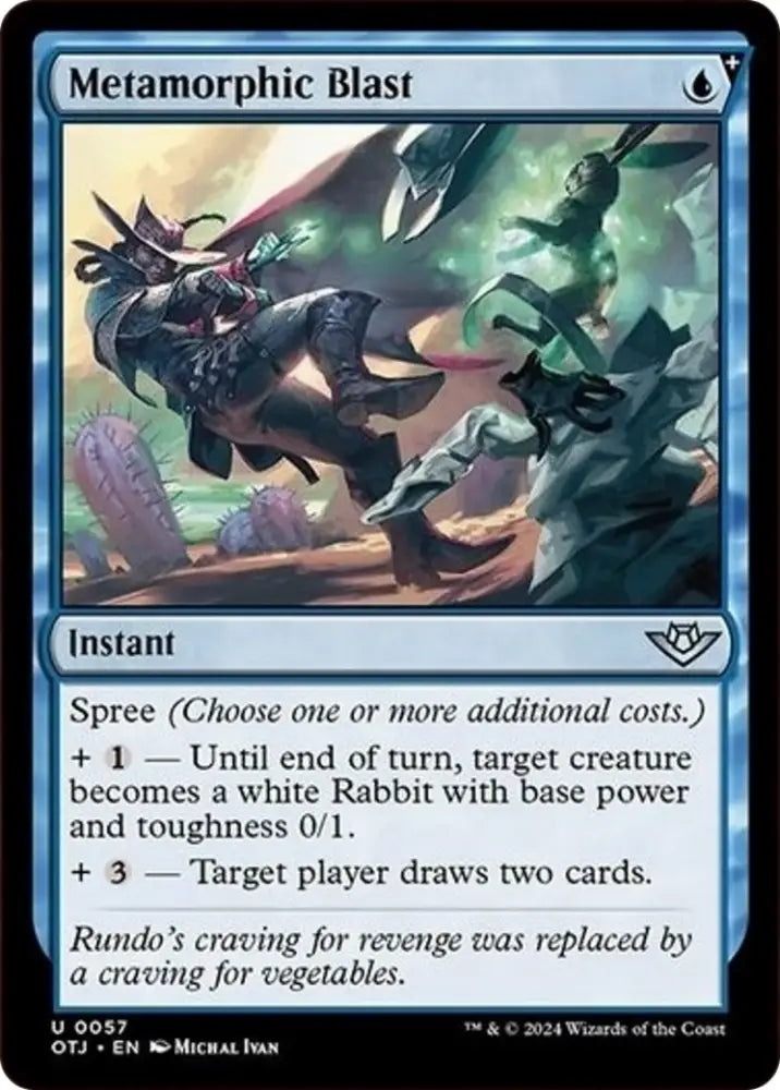 Metamorphic Blast [Outlaws of Thunder Junction] - MTG Single