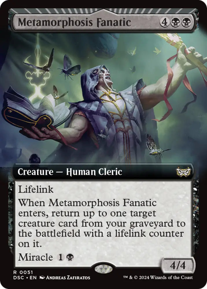 Metamorphosis Fanatic (Extended Art) [Duskmourn: House of Horror Commander] - MTG Single