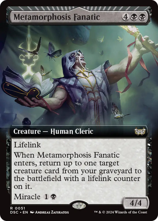 Metamorphosis Fanatic (Extended Art) [Duskmourn: House of Horror Commander] - MTG Single