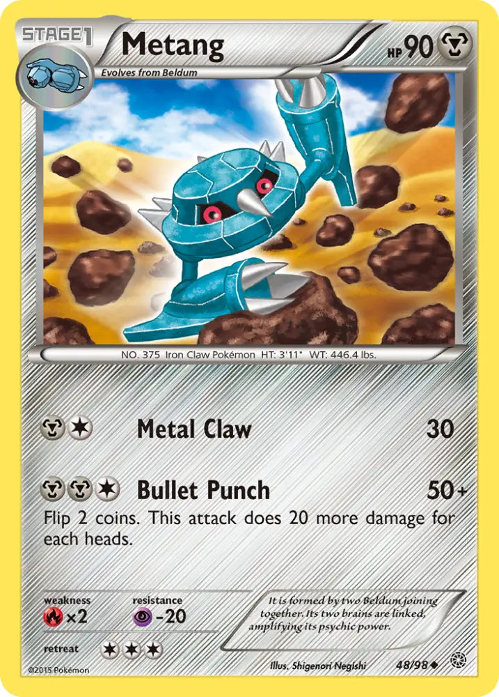 Metang (48/98) [XY: Ancient Origins] - Pokemon Single