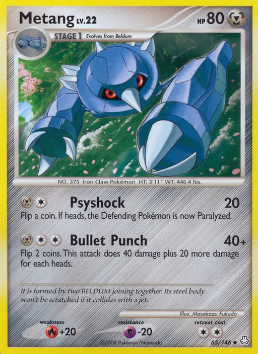 Metang (65/146) [Diamond & Pearl: Legends Awakened] - Pokemon Single