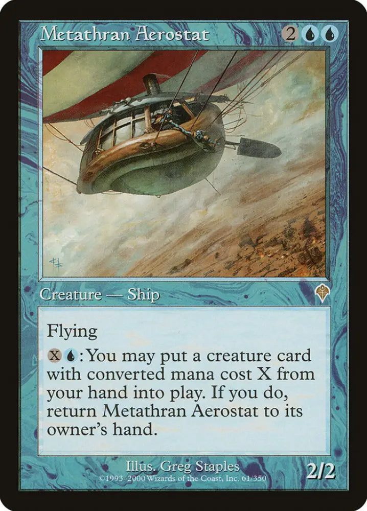Metathran Aerostat [Invasion] - MTG Single
