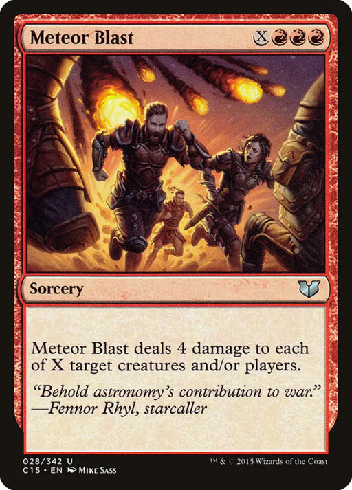 Meteor Blast [Commander 2015] - MTG Single