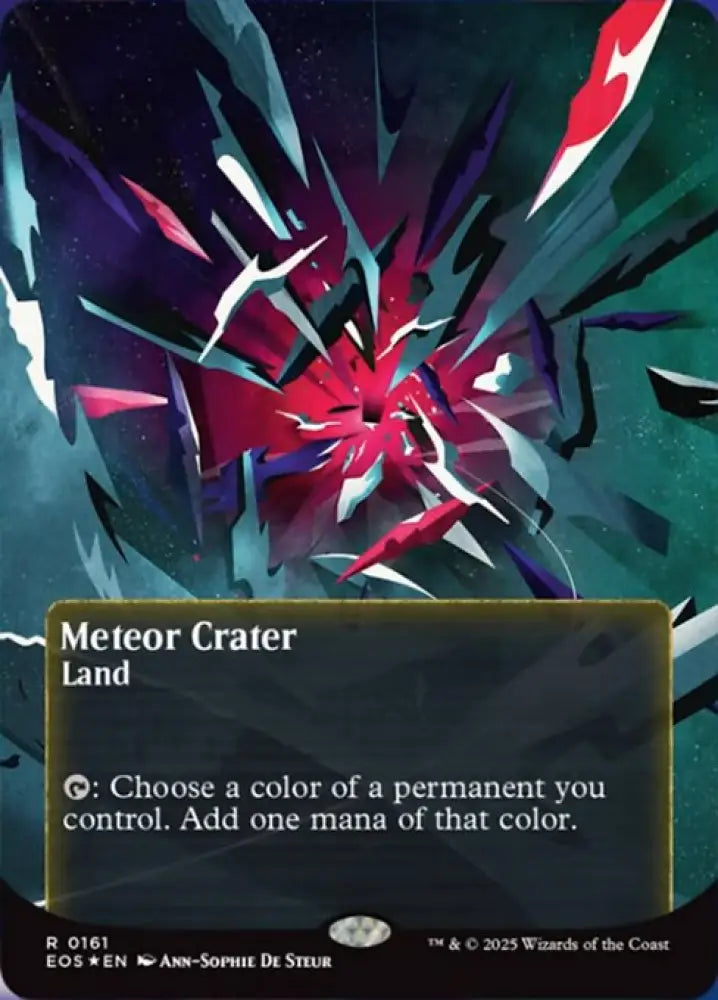 Meteor Crater (161) [Edge of Eternities: Stellar Sights]