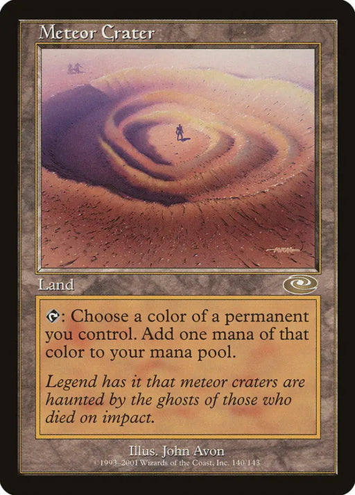 Meteor Crater [Planeshift] - MTG Single