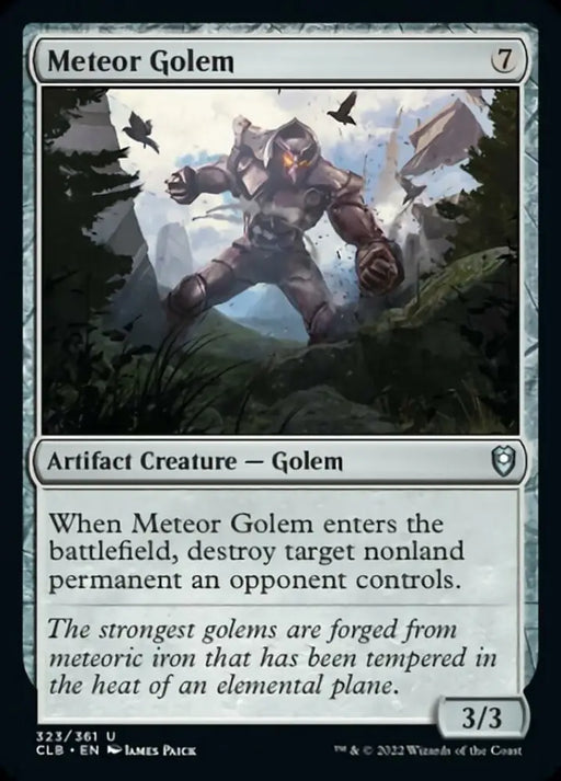 Meteor Golem [Commander Legends: Battle for Baldur’s Gate] - MTG Single