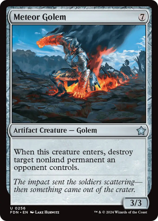 Meteor Golem [Foundations] - MTG Single