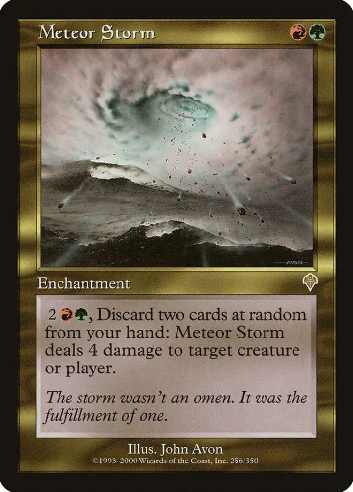 Meteor Storm [Invasion] - MTG Single