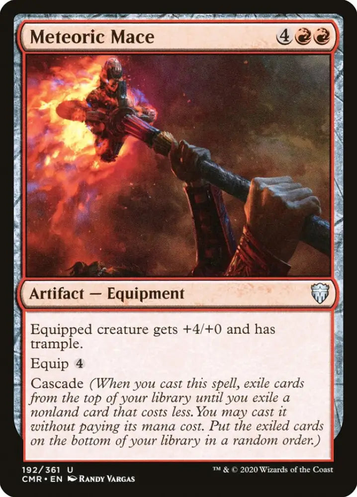 Meteoric Mace [Commander Legends] - MTG Single