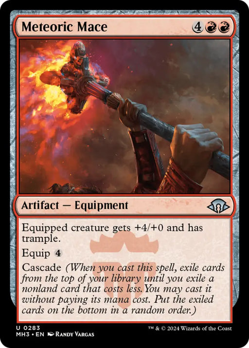 Meteoric Mace [Modern Horizons 3] - MTG Single