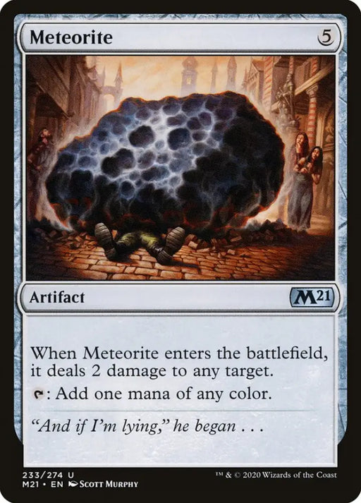 Meteorite [Core Set 2021] - MTG Single