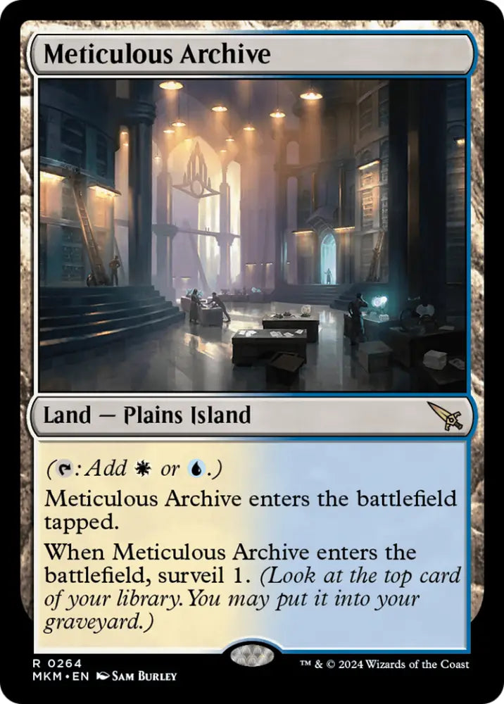 Meticulous Archive [Murders at Karlov Manor] - MTG Single