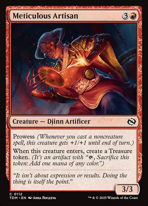 Meticulous Artisan (112) [Tarkir: Dragonstorm]