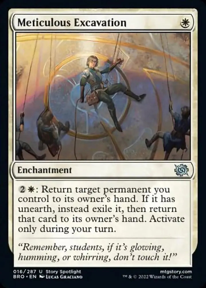 Meticulous Excavation [The Brothers’ War] - MTG Single