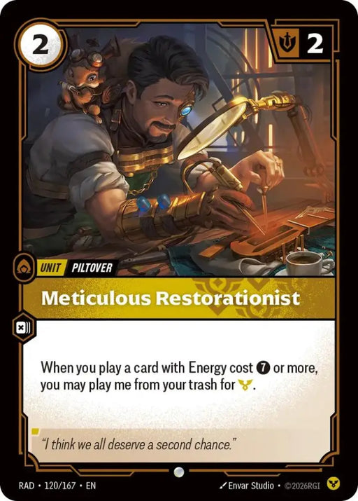 Meticulous Restorationist (120/167) [Radiance]
