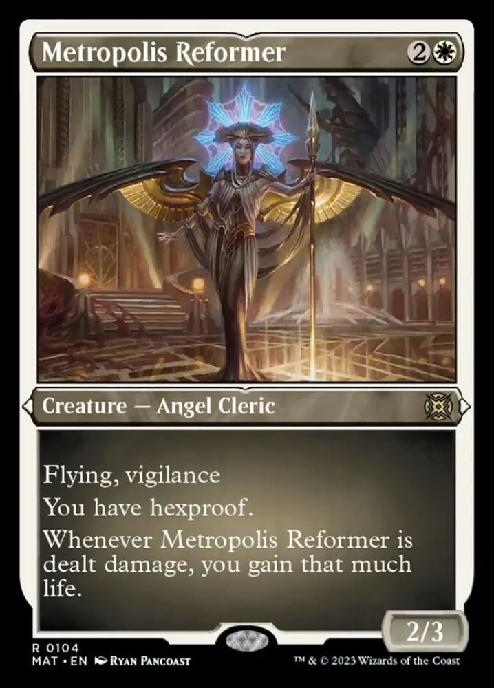 Metropolis Reformer (Foil Etched) [March of the Machine: The Aftermath] - MTG Single