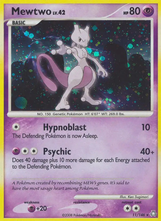 Mewtwo (11/146) [Diamond & Pearl: Legends Awakened] - Pokemon Single