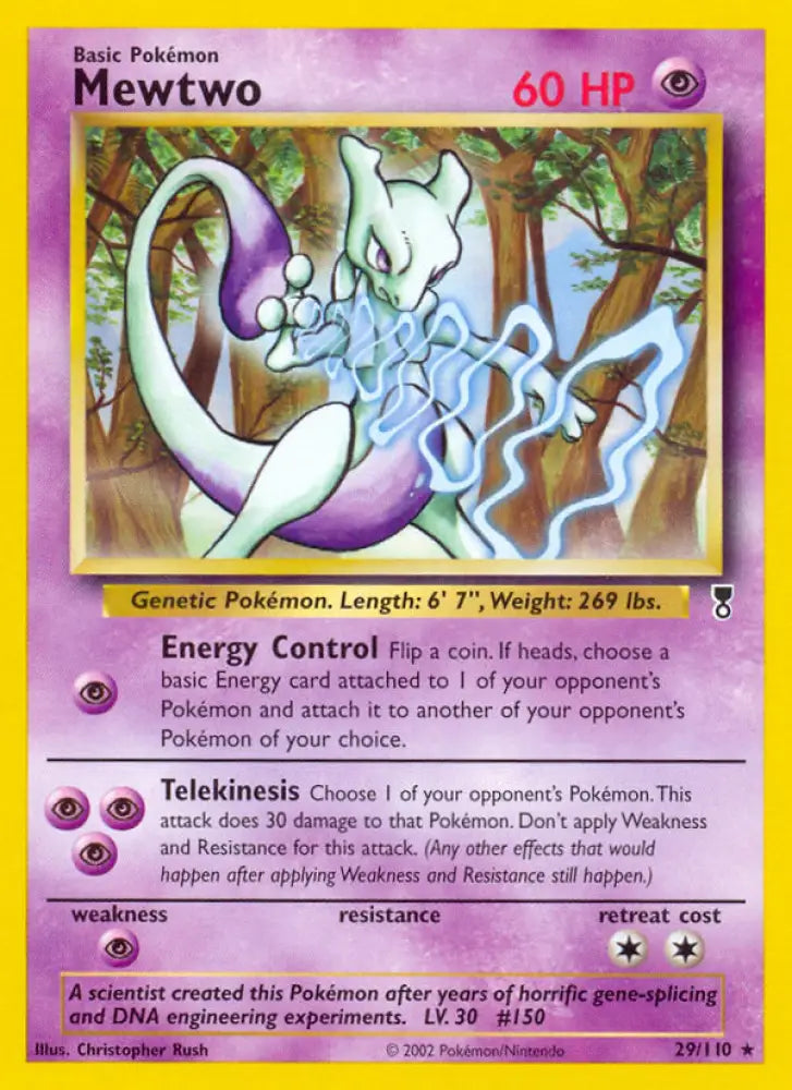 Mewtwo (29/110) [Legendary Collection] - Pokemon Single