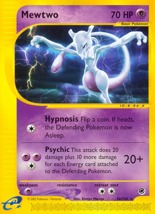 Mewtwo (56/165) [Expedition: Base Set] - Pokemon Single