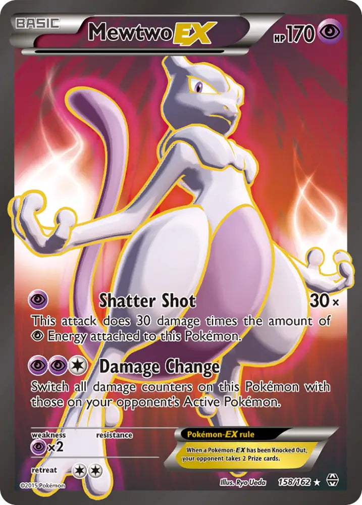 Mewtwo EX (158/162) [XY: BREAKthrough] - Pokemon Single