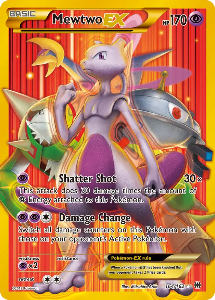 Mewtwo EX (164/162) [XY: BREAKthrough] - Pokemon Single
