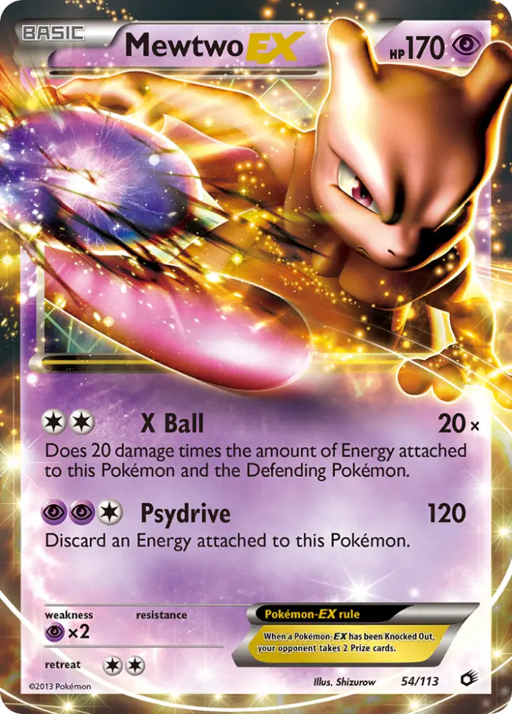 Mewtwo EX (54/113) [Black & White: Legendary Treasures] - Pokemon Single