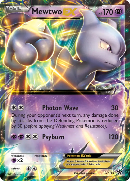 Mewtwo EX (XY183) [XY: Black Star Promos] - Pokemon Single