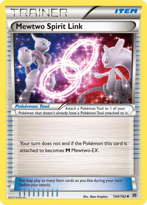 Mewtwo Spirit Link (144/162) [XY: BREAKthrough] - Pokemon Single