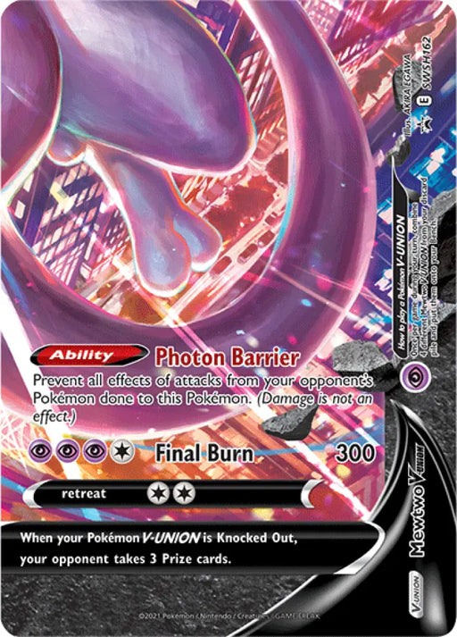 Mewtwo V-Union (SWSH162) [Sword & Shield: Black Star Promos] - Pokemon Single
