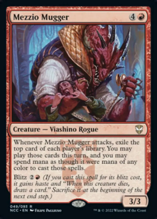 Mezzio Mugger [Streets of New Capenna Commander] - MTG Single