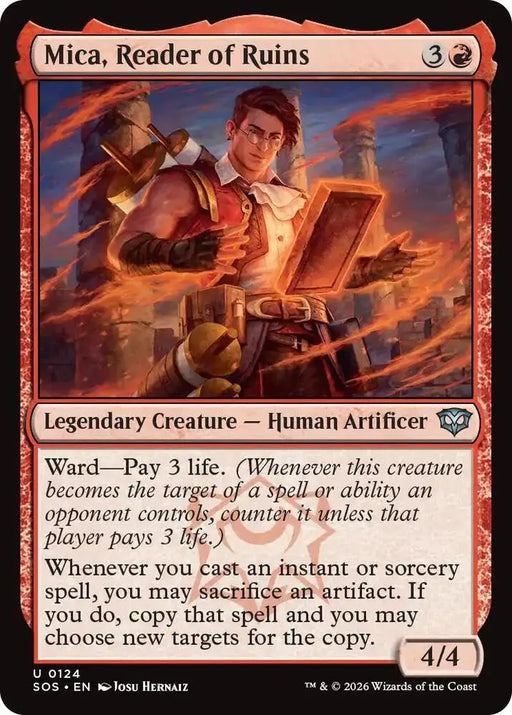 Mica, Reader of Ruins (124) [Secrets of Strixhaven]