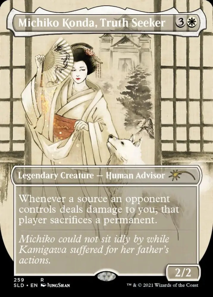 Michiko Konda Truth Seeker [Secret Lair Drop Series] - MTG Single