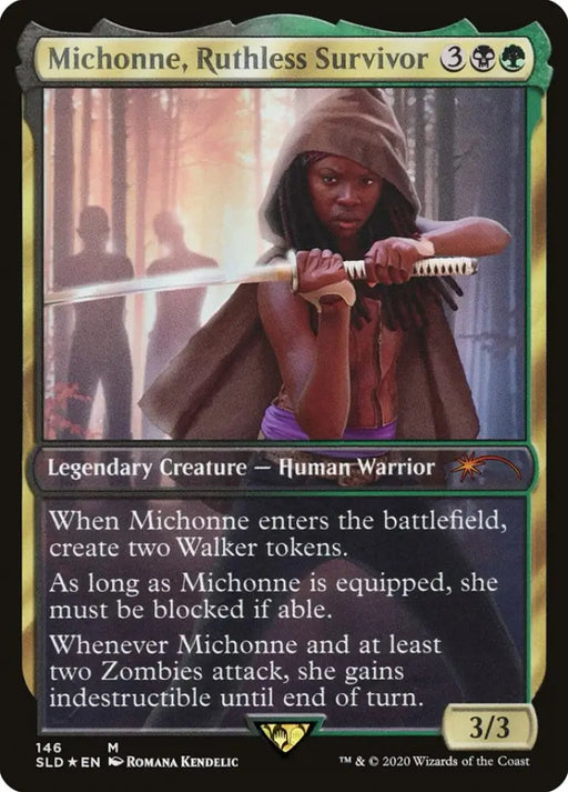 Michonne Ruthless Survivor [Secret Lair Drop Series] - MTG Single