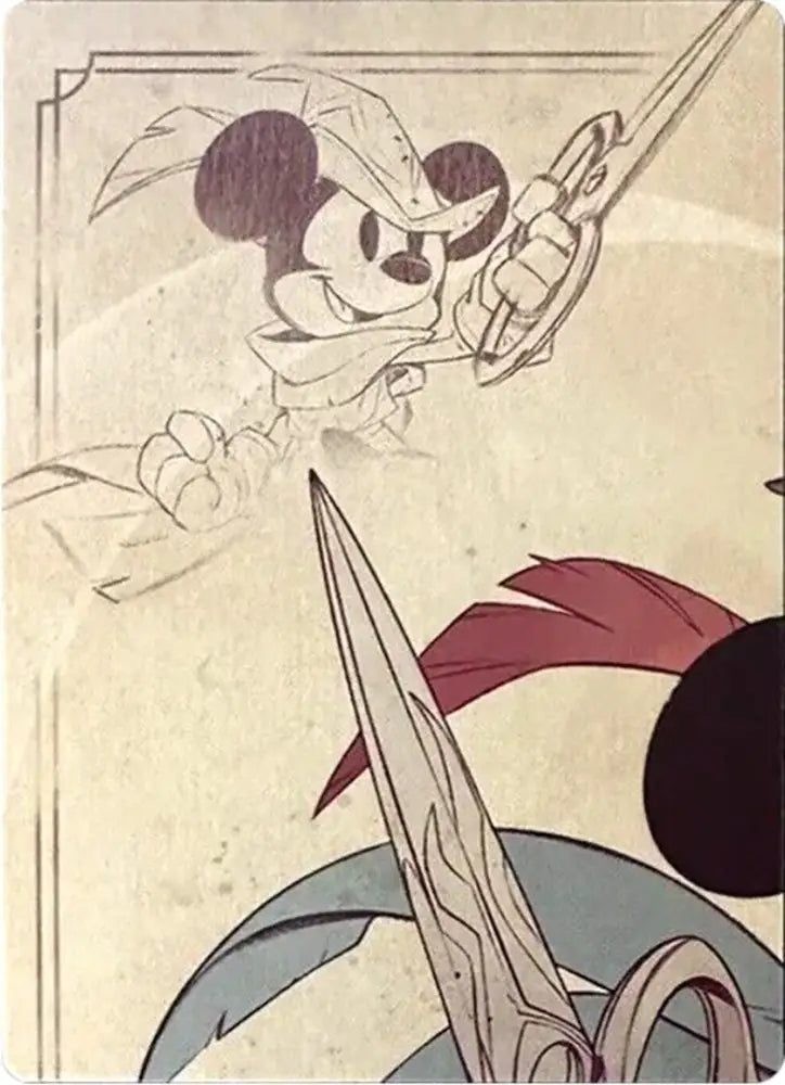 Mickey Mouse - Brave Little Tailor Puzzle Insert (Top Left) [The First Chapter] - Lorcana Single